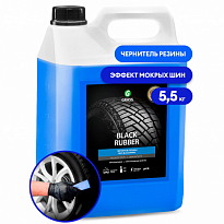 GRASS 58 Полироль чернитель шин "Black rubber" (канистра 5,5кг) /4шт 110475